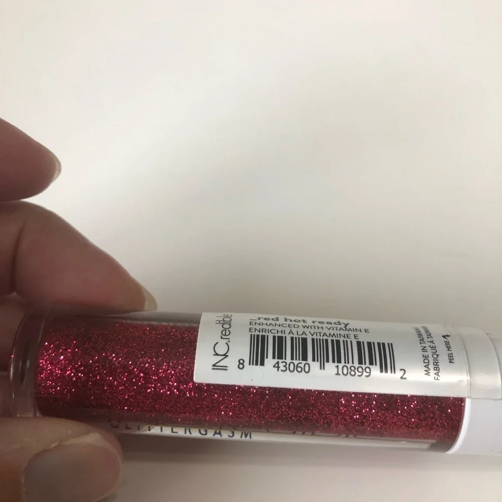 INCredible Red Glitter Lip Gloss